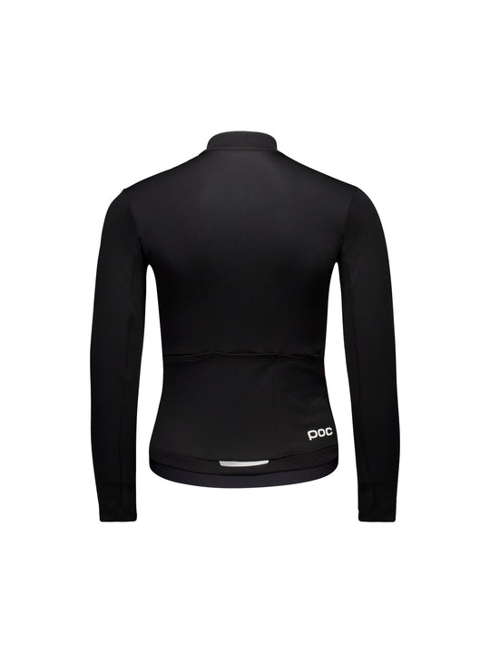 Koszulka rowerowa POC W's Thermal Lite LS Jersey czarna
