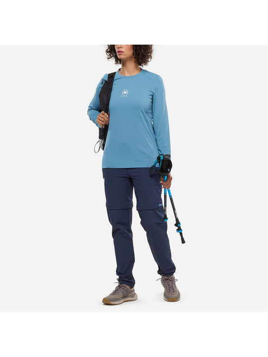 Koszulka damska MILLET Seneca Ts Ls Uv W niebieska
