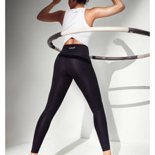 Legginsy damskie z wysoką talią CASALL Overlap High Waist Tights czarny
