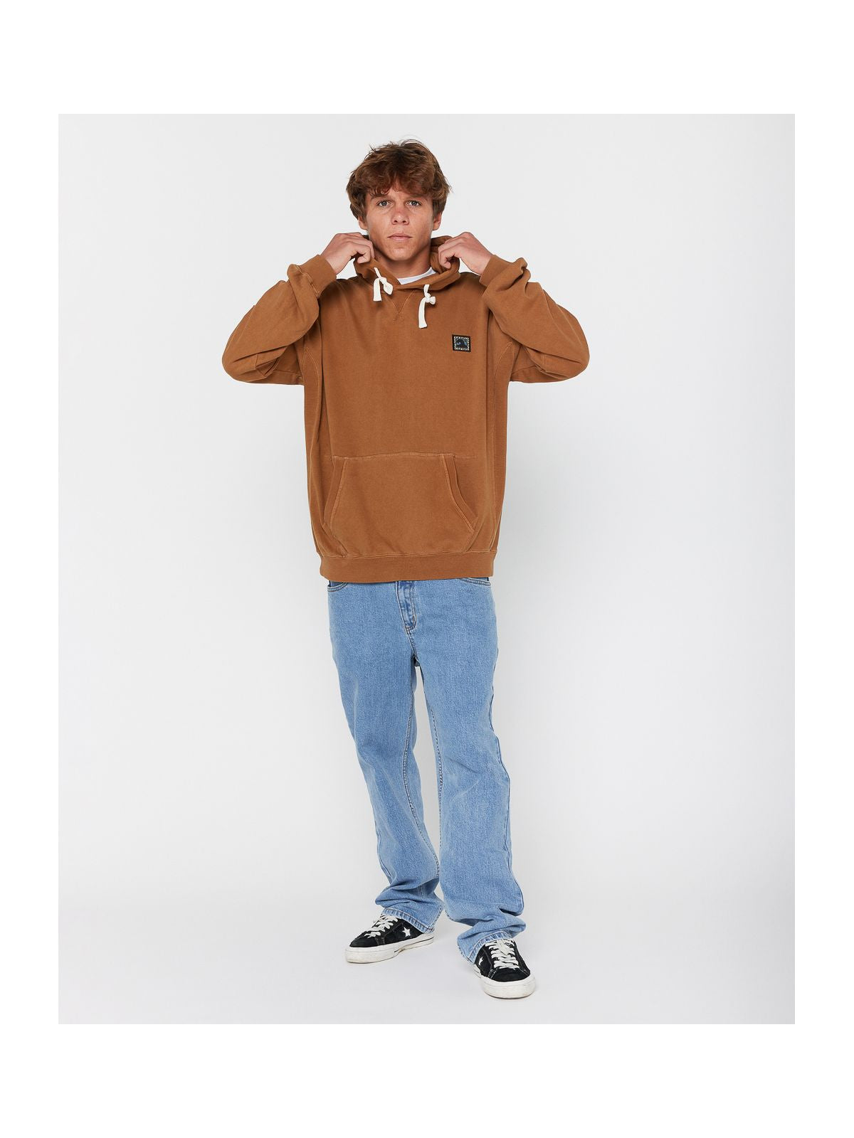 Bluza RIP CURL AOTS - TY WILLMIANS HOOD brązowa
