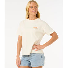Koszulka RIP CURL Cala Vadella Relaxed Tee biały
