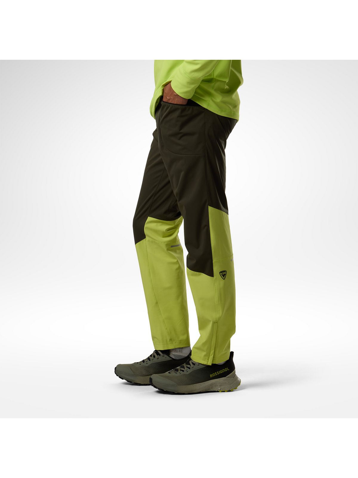 Spodnie męskie ROSSIGNOL M Venon Softshell Pant zielone