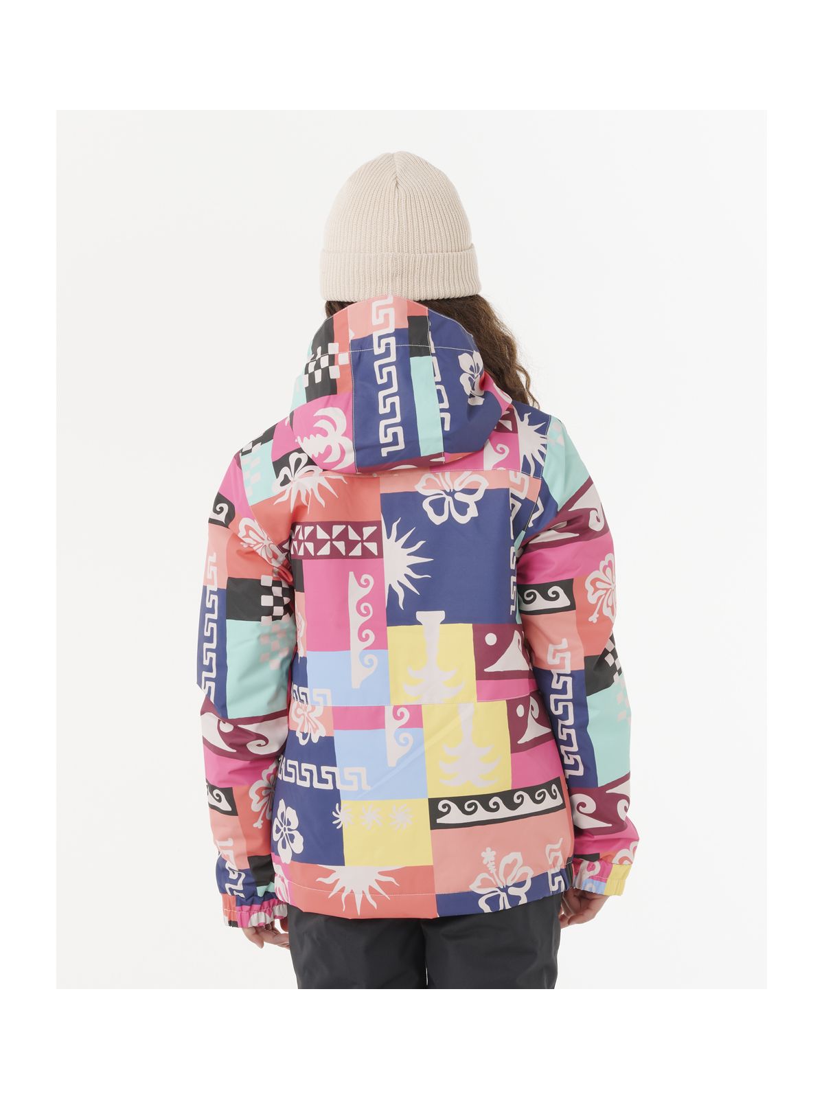 Kurtka narciarska RIP CURL ANTI SERIES SNAKE JKT 10K KIDS multikolor
