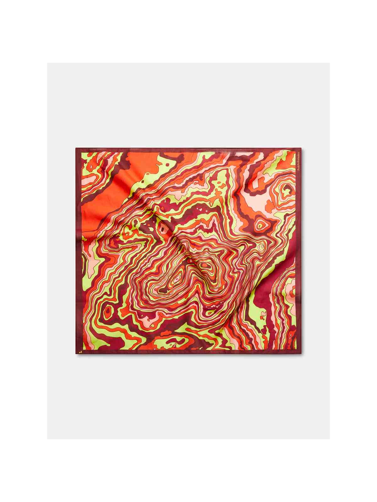 Chusta PEAK PERFORMANCE Artwork Bandana brązowy