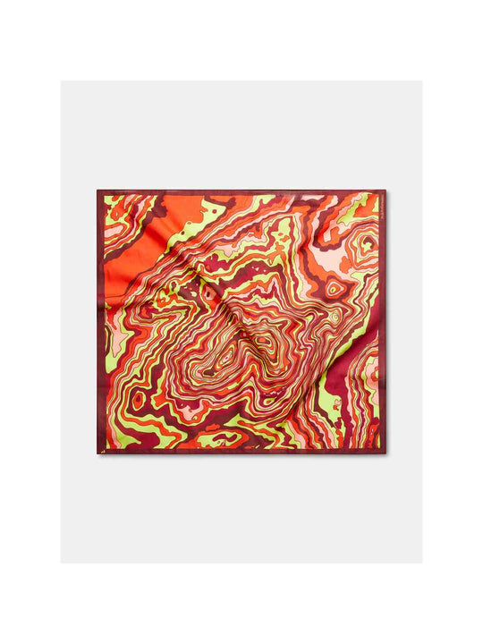 Chusta PEAK PERFORMANCE Artwork Bandana brązowy
