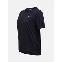 Koszulka rowerowa damska PEAK PERFORMANCE W Trail Wool Blend SS czarna
