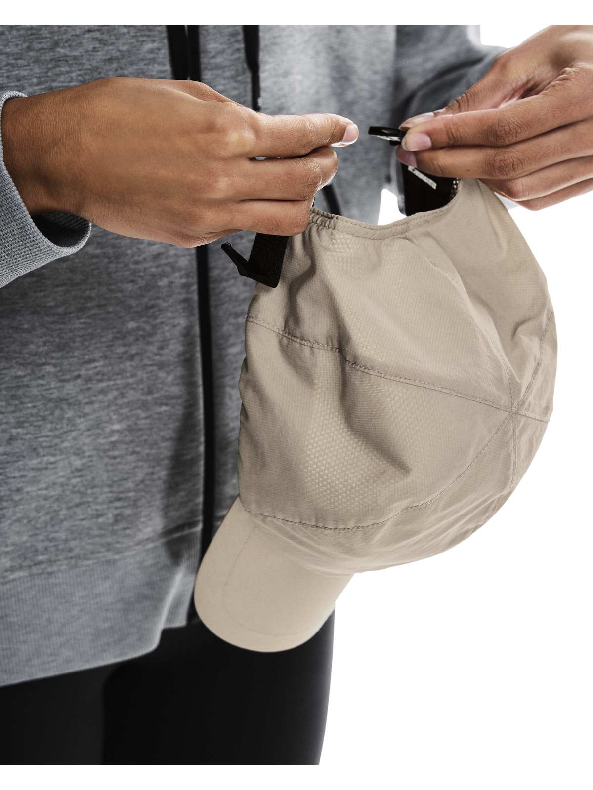 Czapka z daszkiem ON RUNNING On Cap beżowy