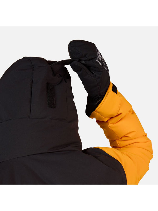 Kurtka narciarska dziecięca ROSSIGNOL Boy Siz Quilted Jkt żółta
