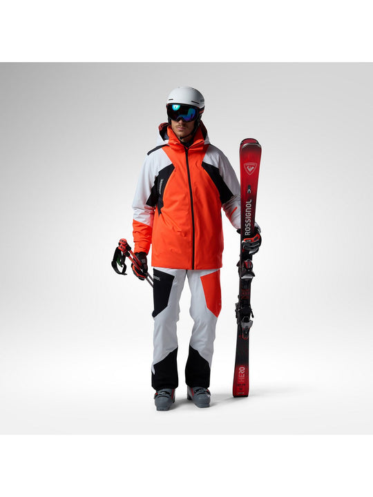 Spodnie narciarskie męskie ROSSIGNOL M Hero 4Ws Insulated Ski Pant białe
