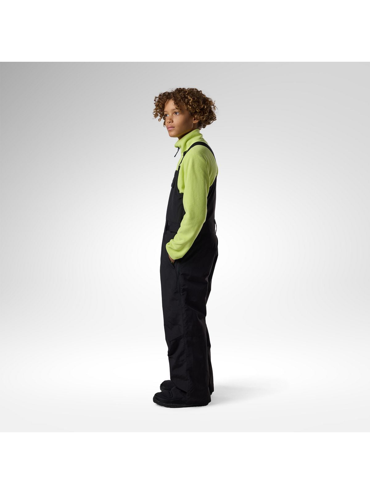 Spodnie narciarskie juniorskie ROSSIGNOL Jr Outerlimits Insulated Bib czarne