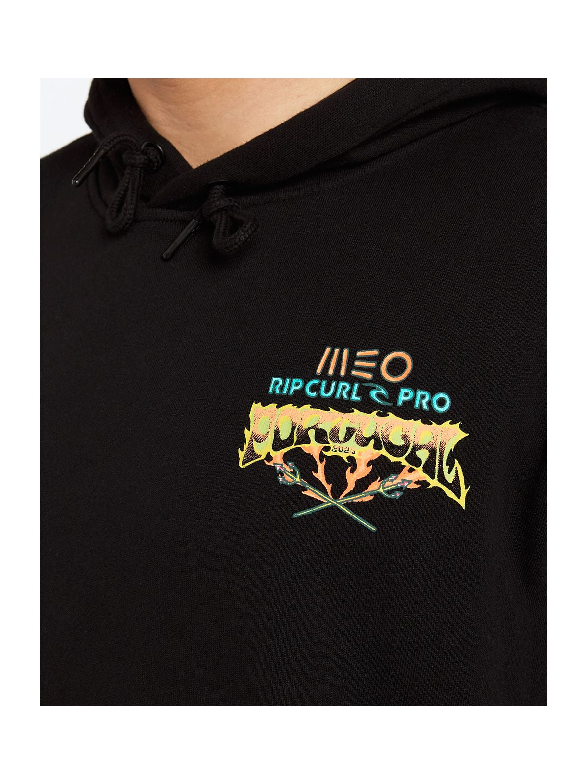Bluza RIP CURL Meo Rip Curl Pro Hood czarny - Adventure Sports
