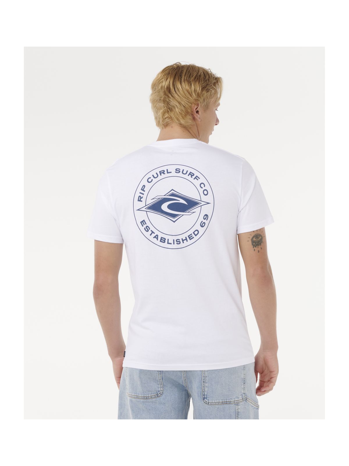 Koszulka RIP CURL STAPLE TEE biała