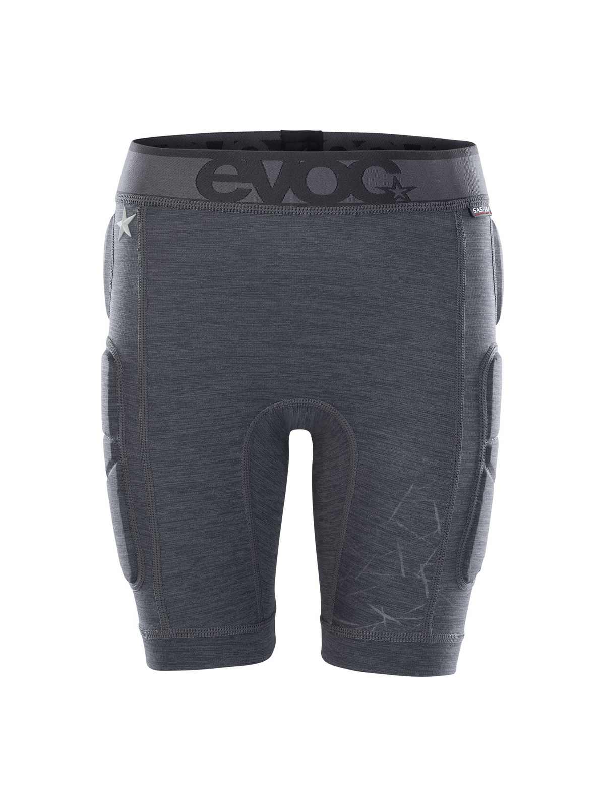 Ochraniacz EVOC Jr Crash Pants carbon grey