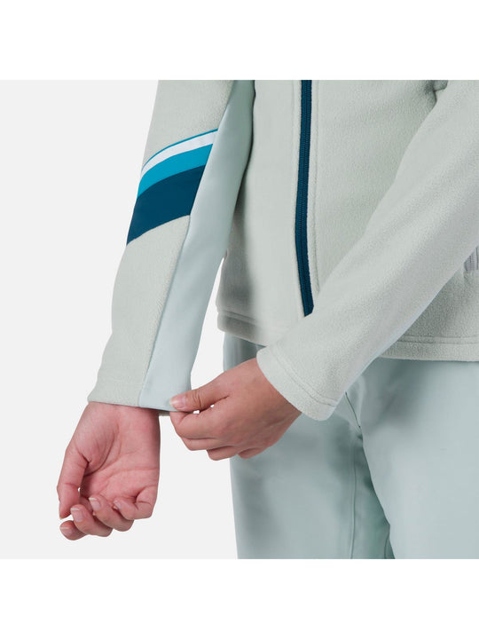 Bluza damska ROSSIGNOL W Strawpile Fleece Fz szary
