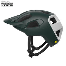 Kask rowerowy POC Cularis zielono biały
