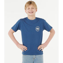Koszulka RIP CURL STAPLER TEE - BOY granatowa
