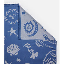 Ponczo damskie RIP CURL Mixed Summer Jumbo Towel granatowe
