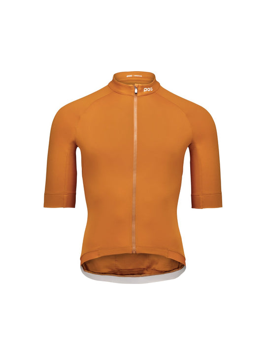 Koszulka rowerowa POC M’s Thermal Lite Jersey brązowy - Adventure Sports
