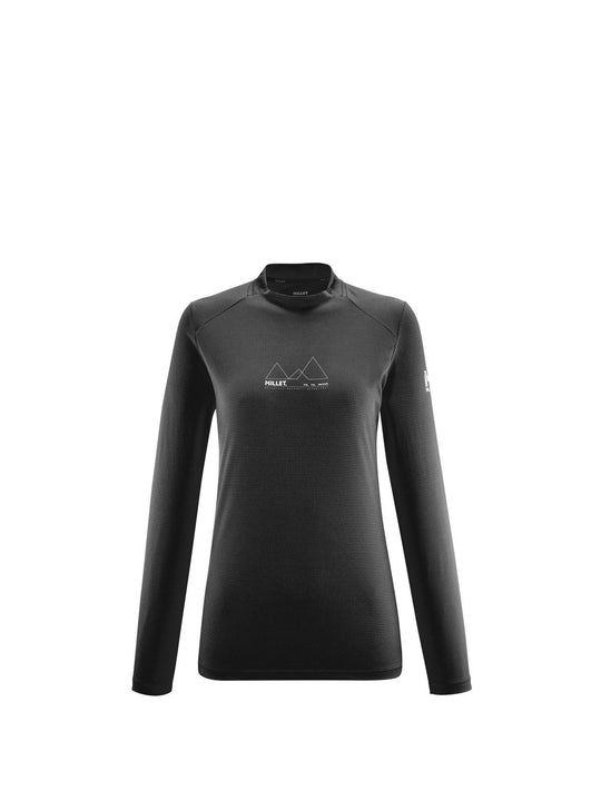 Koszulka MILLET KAMET TS LS W czarny - Adventure Sports
