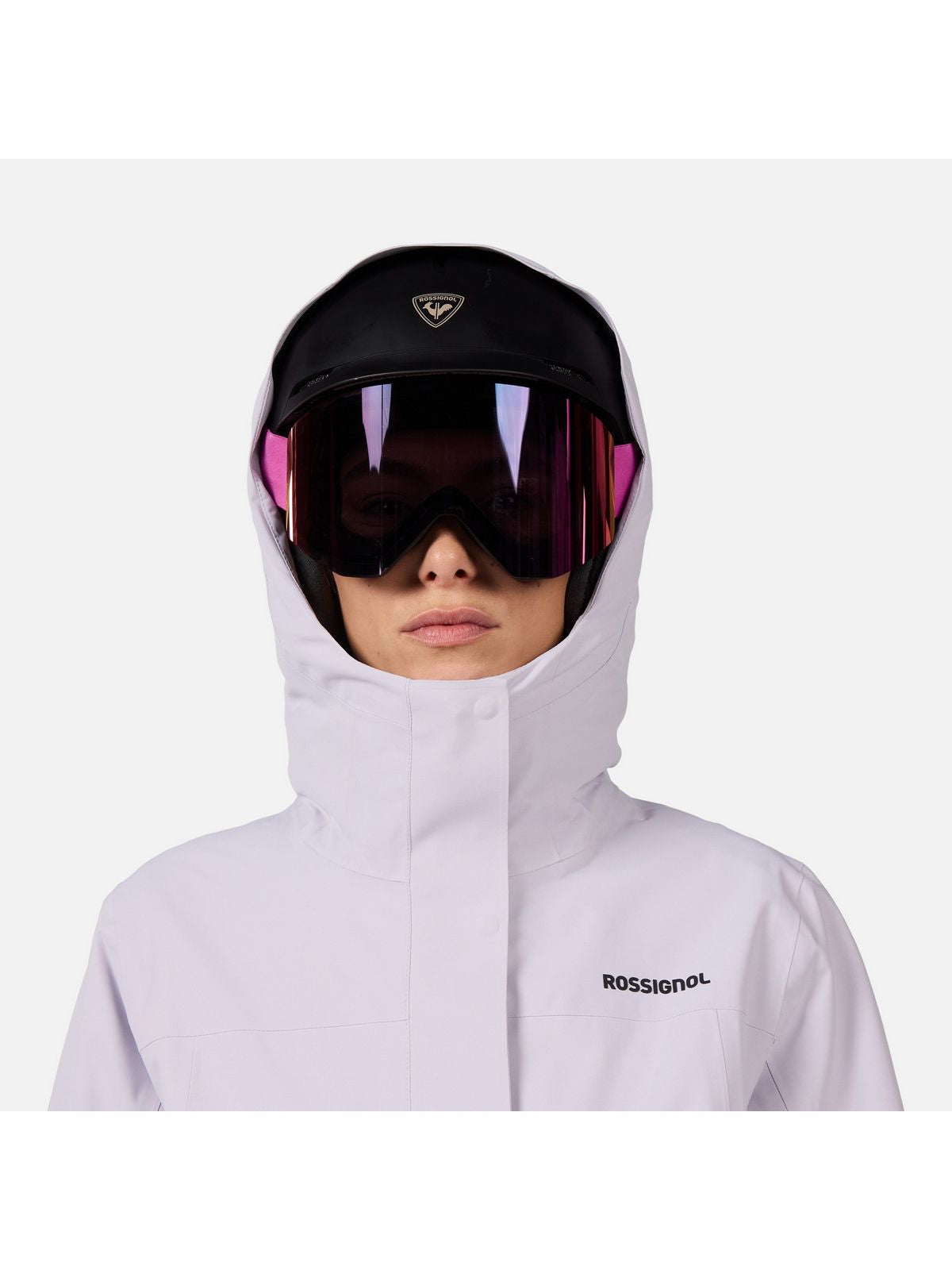 Kurtka narciarska damska ROSSIGNOL W DESAFIO 2L SHELL JKT szara