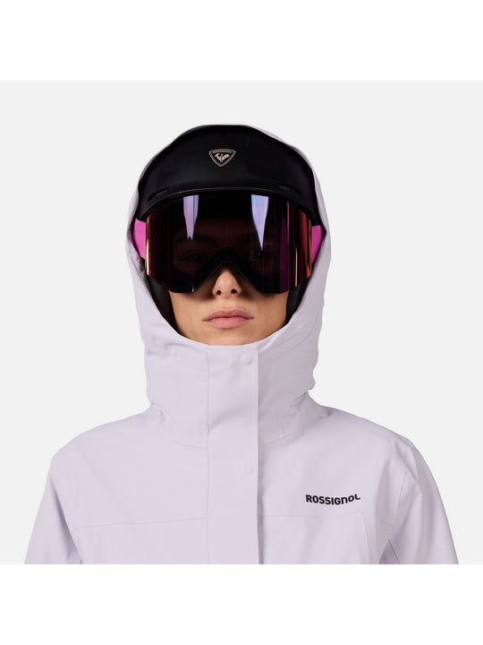 Kurtka narciarska damska ROSSIGNOL W DESAFIO 2L SHELL JKT szara
