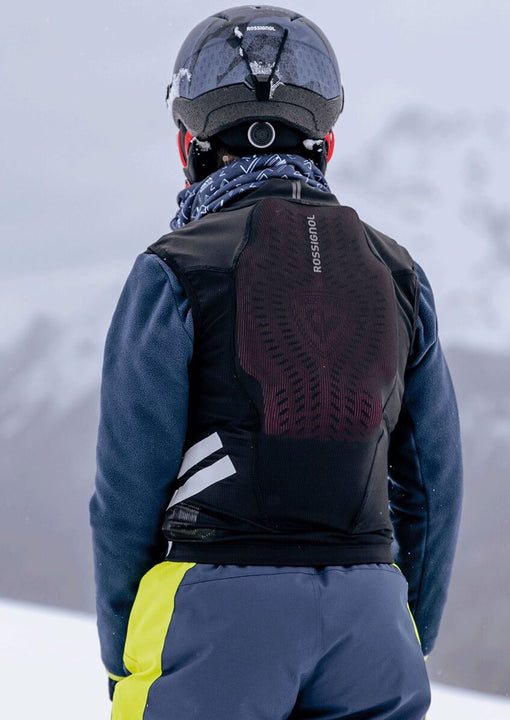 Ochraniacz narciarski dla dzieci ROSSIGNOL FLEXVENT VEST JR czarny
