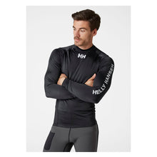 Lycra Helly Hansen Waterwear Rashguard - czarny - Adventure Sports
