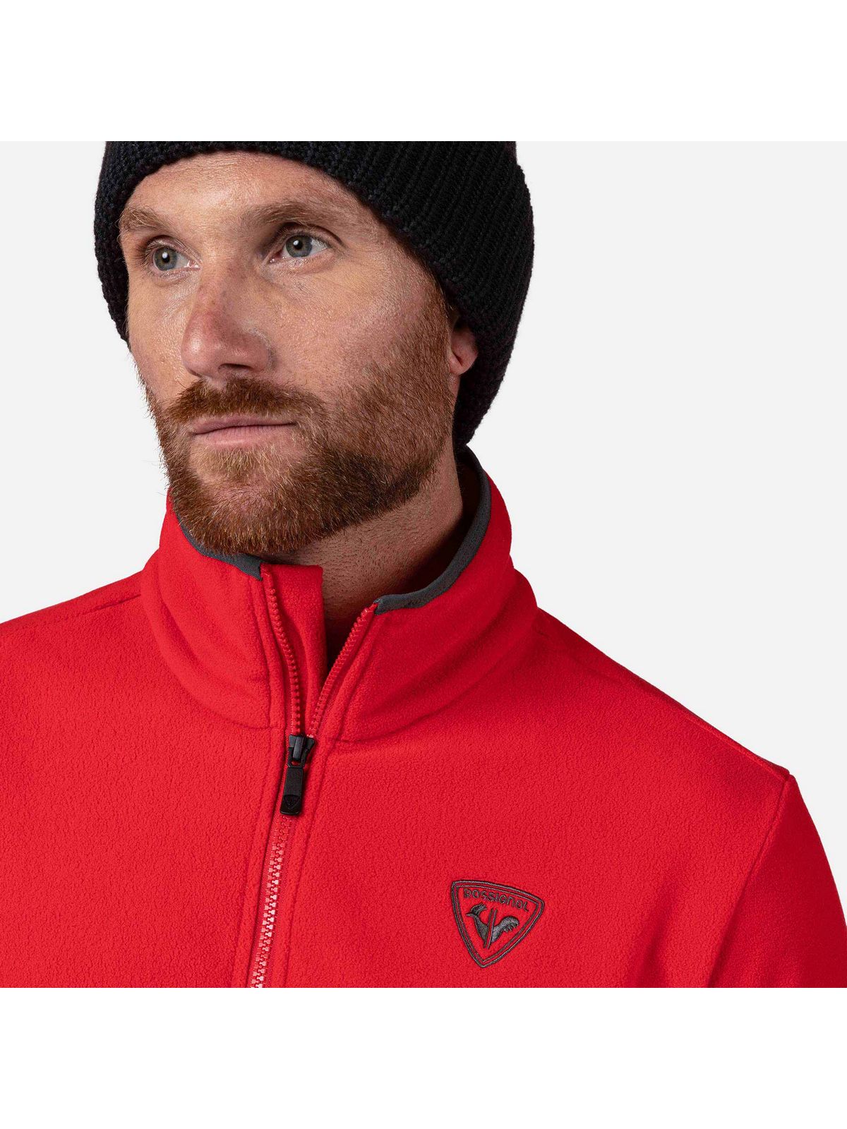 Bluza męska ROSSIGNOL Strawpile Fleece Fz czerwona