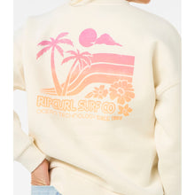 Bluza RIP CURL Ocean Tech Heritage Crew biały
