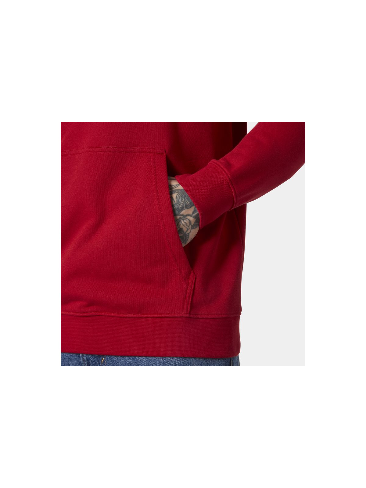 Bluza męska HELLY HANSEN CORE GRAPHIC SWEAT H czerwona - Adventure Sports