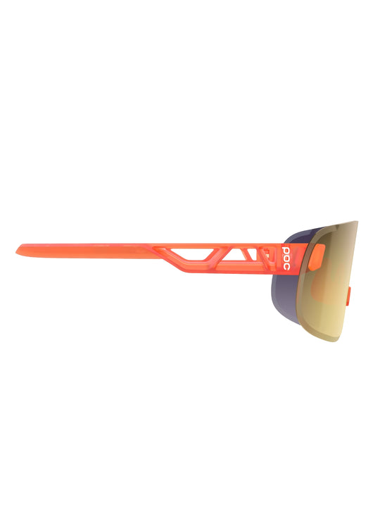 Okulary rowerowe POC Elicit pomarańczowe - Clarity Road/Partly Sunny Gold cat.2
