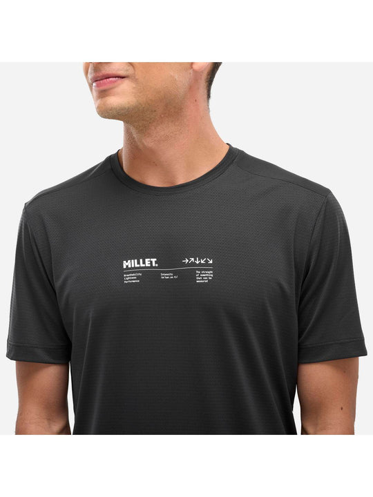 Koszulka MILLET INTENSE ESSENTIAL TS SS M czarny - Adventure Sports
