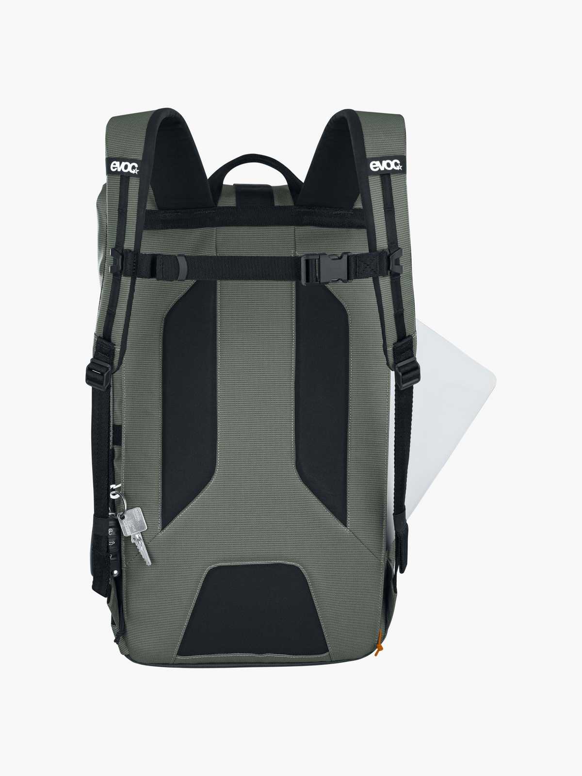Plecak EVOC Duffle Backpack 26 dark olive - black