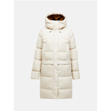 Kurtka PEAK PERFORMANCE W Quiver Down Parka piaskowy
