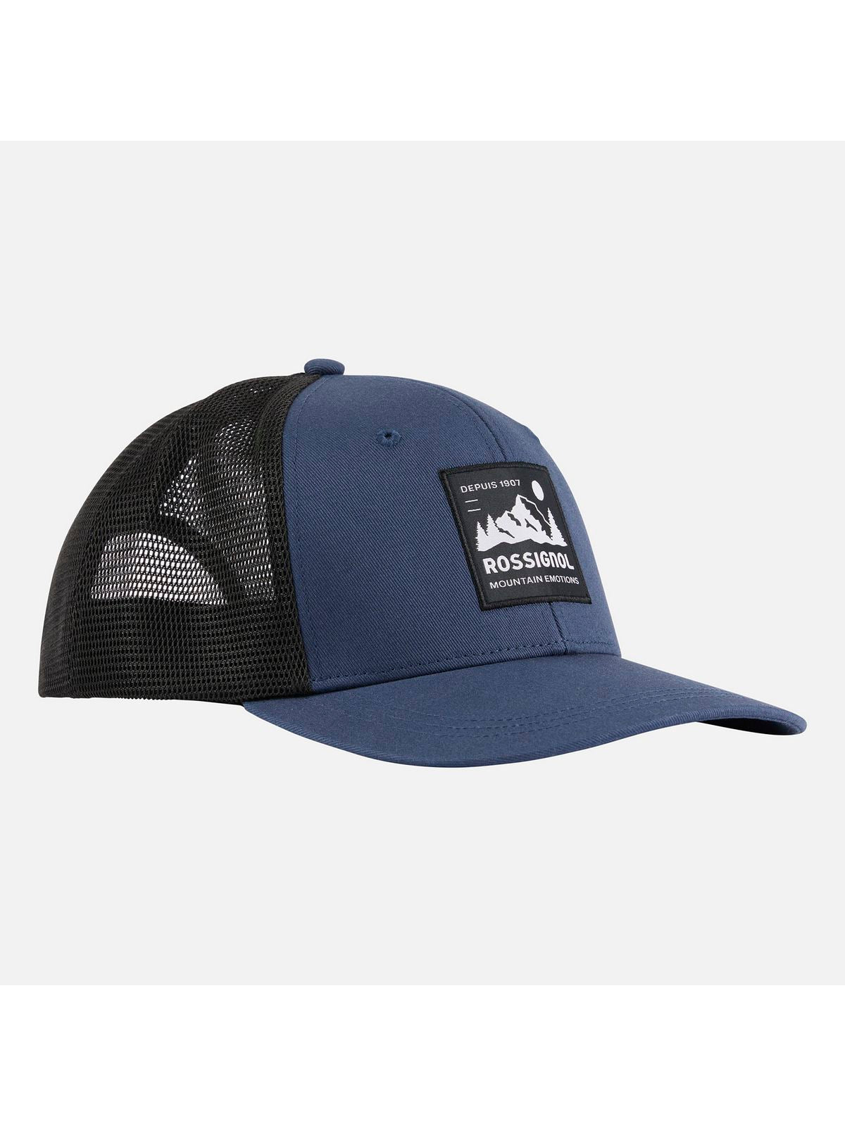 Czapka z daszkiem ROSSIGNOL Mid Crown Trucker Cap granatowa