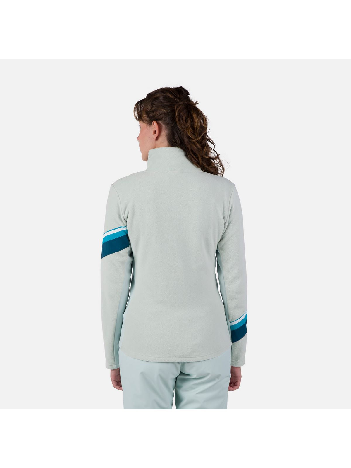 Bluza damska ROSSIGNOL W Strawpile Fleece Fz szary