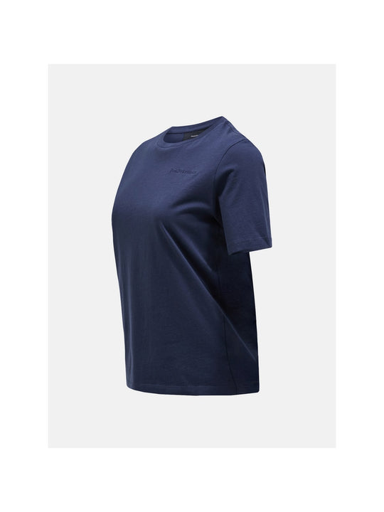 Koszulka Peak Performance W Original Small Logo Tee niebieski
