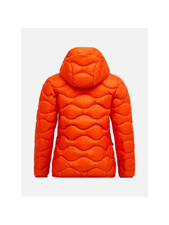 Kurtka PEAK PERFORMANCE Helium Down Hood Jacket Women czerwony
