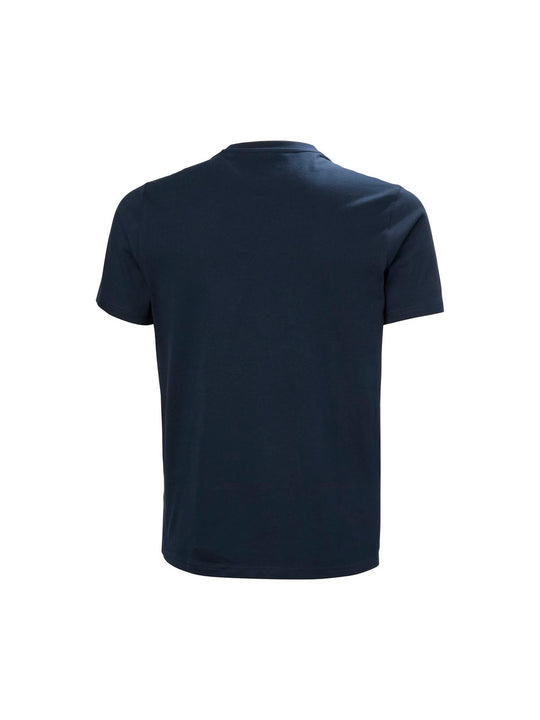 Koszulka męska HELLY HANSEN Core Graphic T 2.0 granatowa
