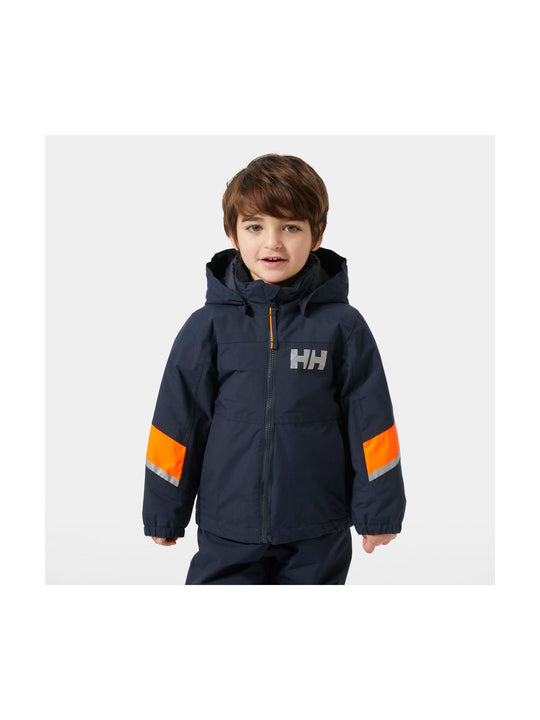 Kurtka narciarska dziecięca HELLY HANSEN K RIDER JACKET granatowa
