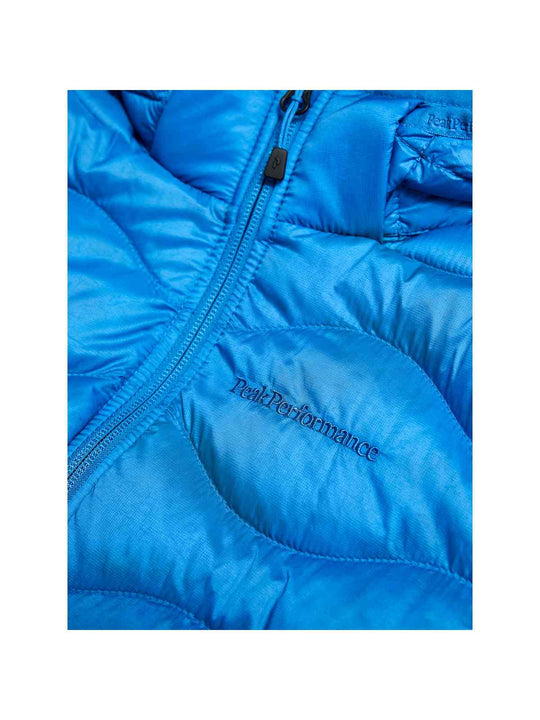 Kurtka PEAK PERFORMANCE Helium Down Hood Jacket Junior niebieski
