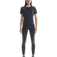 Koszulka damska do biegania On Performance-T granatowo czarny
