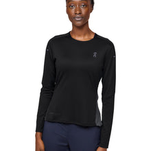 Longsleeve do biegania damski On Performance Long-T czarny
