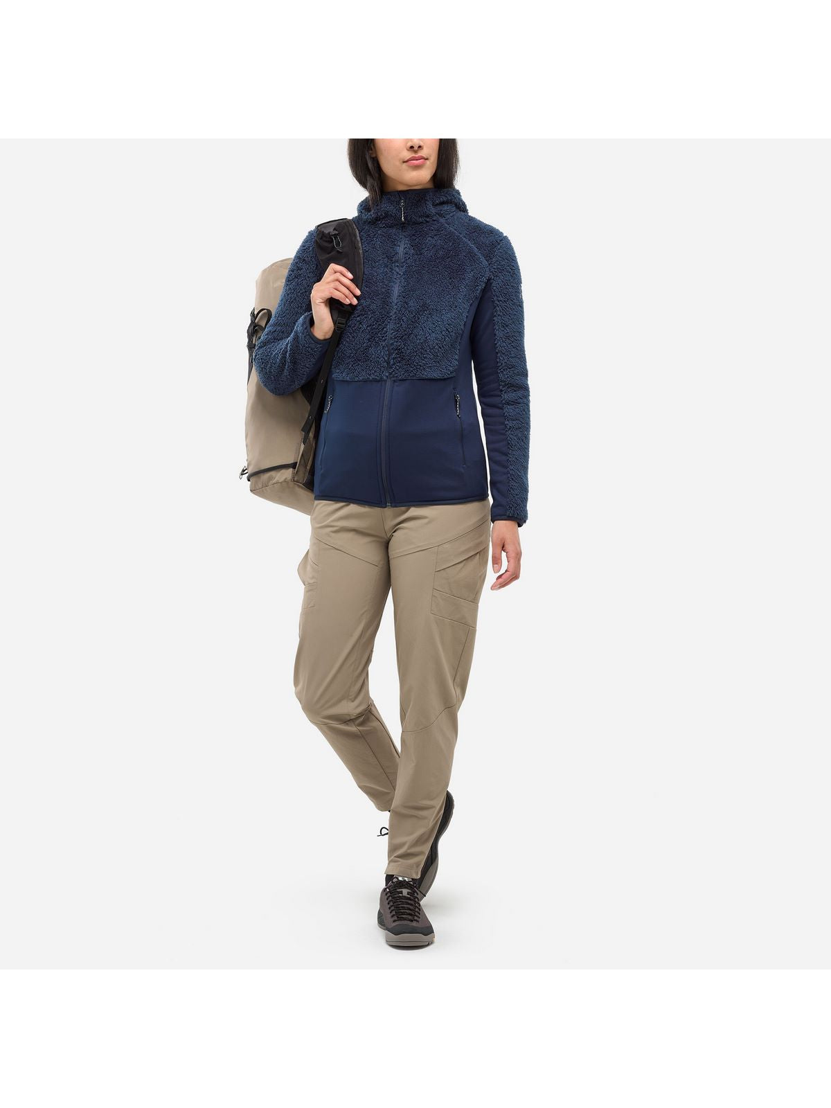 Polar MILLET W CHAMONIX HIGHLOFT HOODIEW niebieski