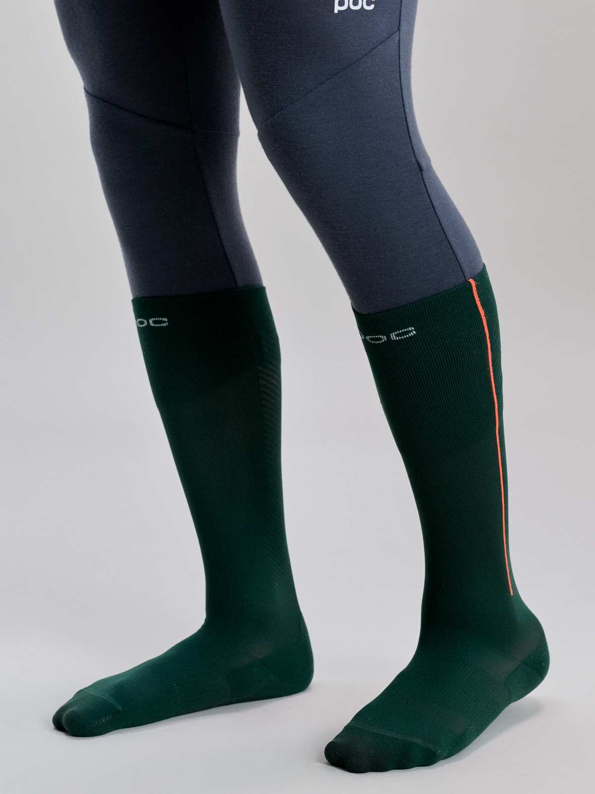 Skarpety narciarskie POC Race Sock Lite zielony