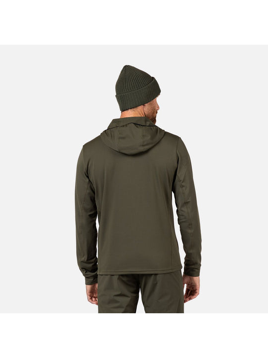 Bluza męska ROSSIGNOL Mid Layer Stretch Hoodiezielona
