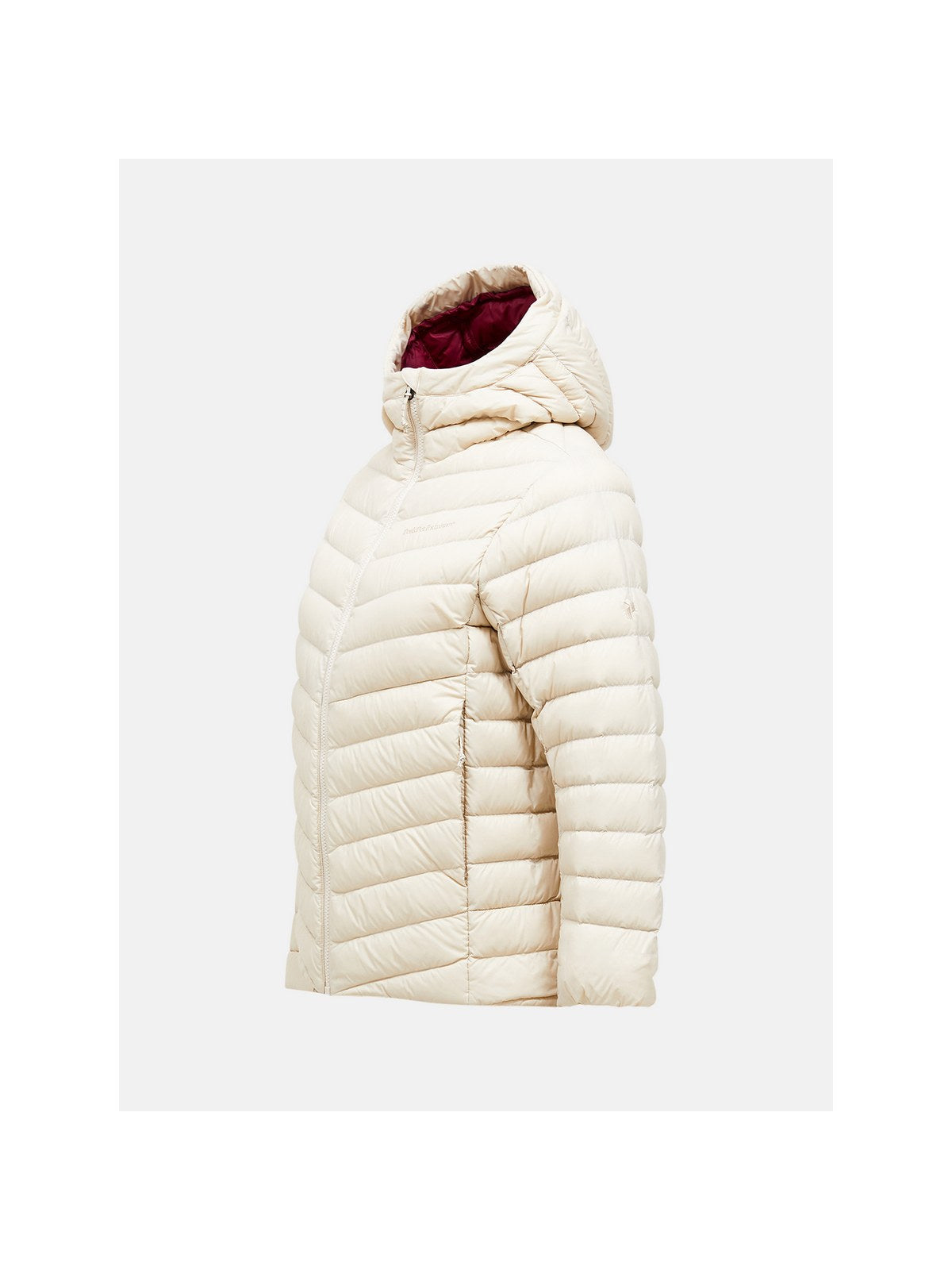 Kurtka PEAK PERFORMANCE W Frost Down Hood Jacket piaskowy