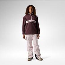 Bluza juniorska ROSSIGNOL Jr Alltrack Anorak Fleece bordowa

