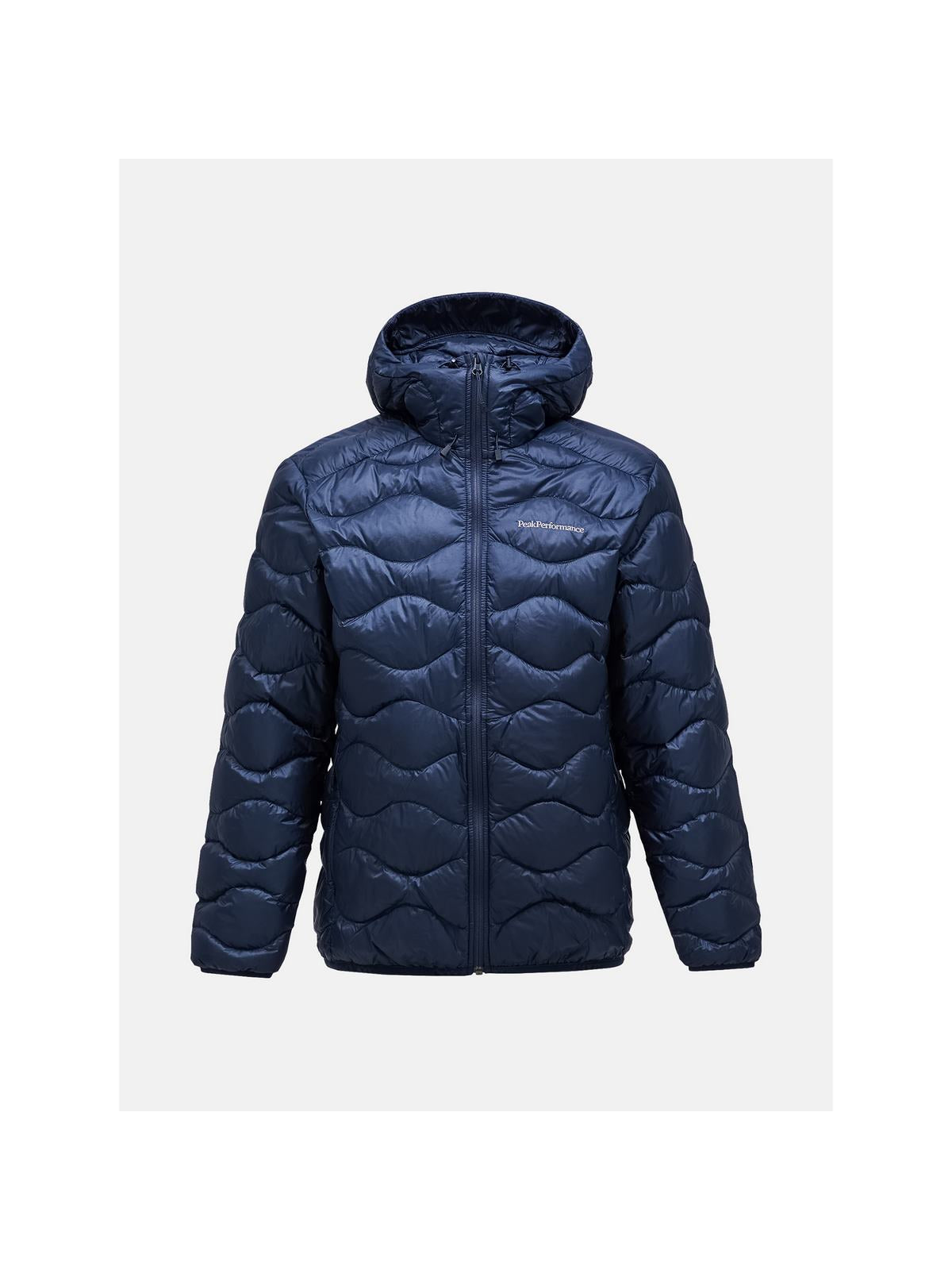 Kurtka puchowa męska Peak Performance M Helium Down Hood Jacket granatowy