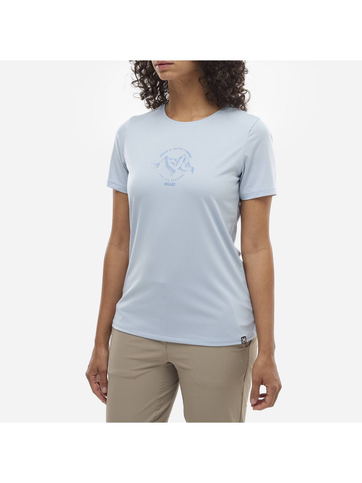 Koszulka MILLET UBIC LIGHT TS SS W niebieski - Adventure Sports